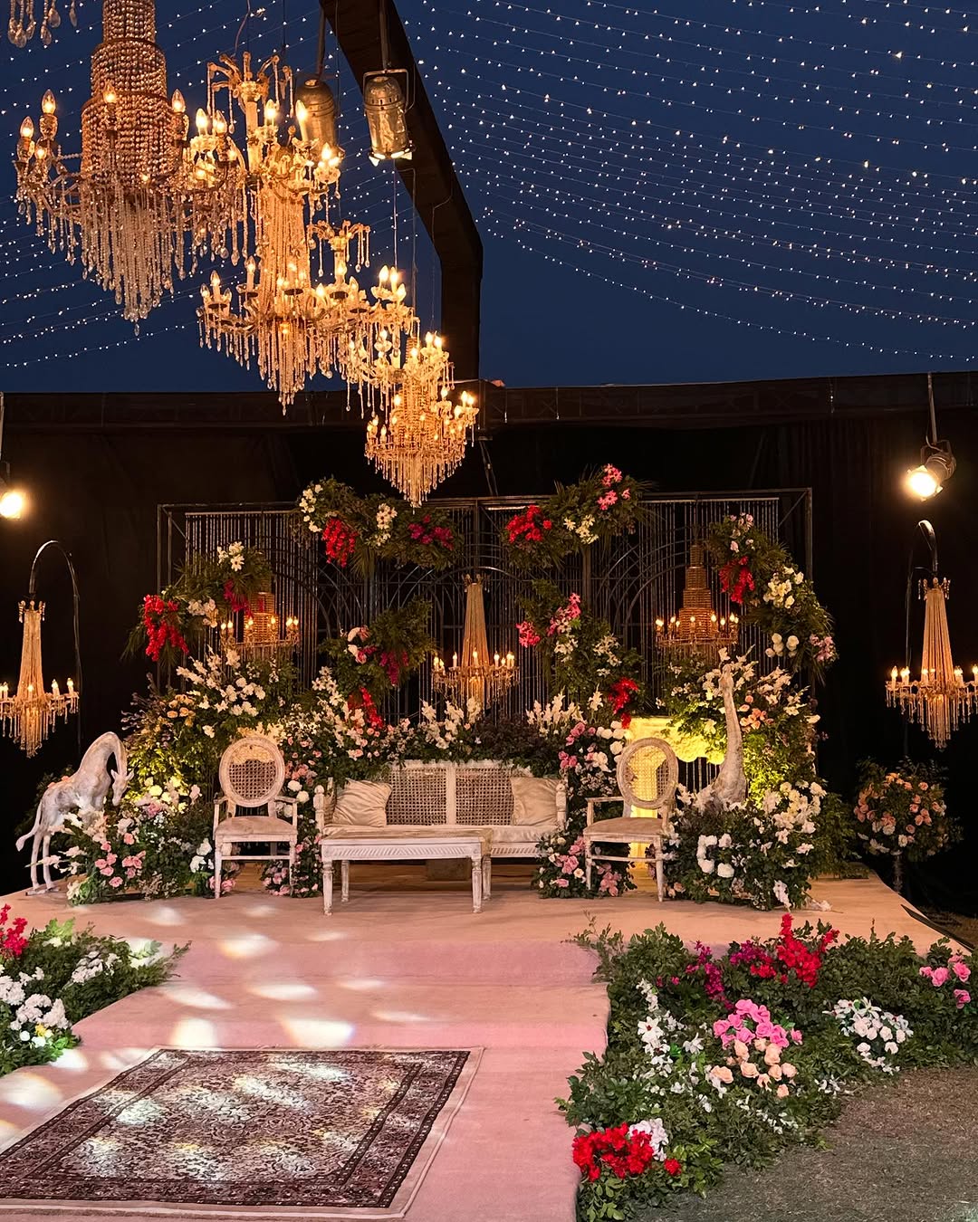 Wedding stage decor